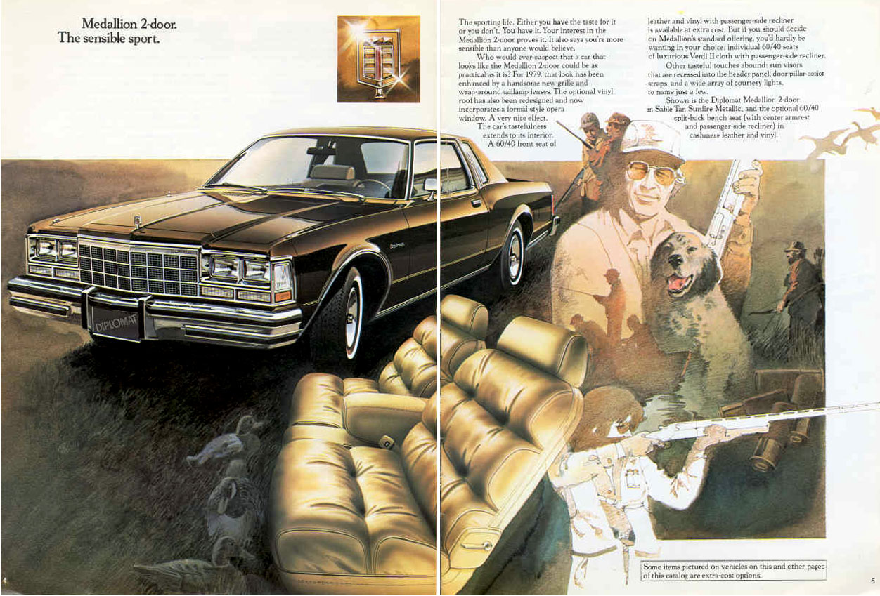1979 Dodge Diplomat Brochure Page 4